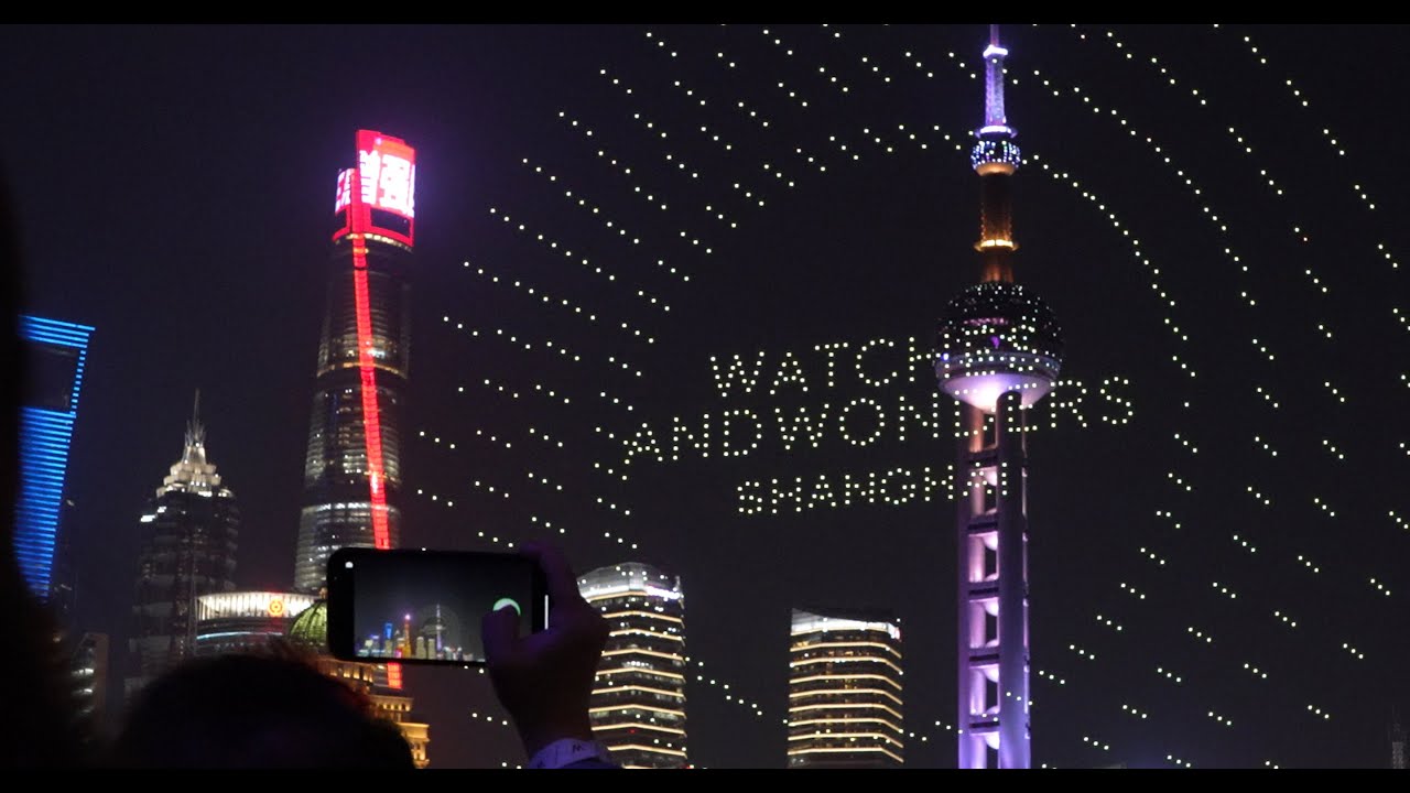 Shanghai drone show 2026